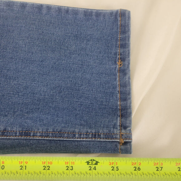 Passports Jeans Womens 8 Blue‎ Mid Rise Straight Leg Medium Wash Denim W29 x L26 - Picture 8 of 14